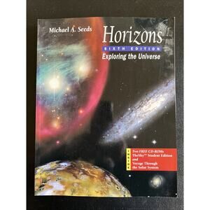 Horizons Exploring the Universe by Michael A. Seeds 2000 6th Edition + CDs